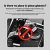 Car Eyeglass Storage Clip Sun Visor Sunglasses Holder Super Fiber Leather for Auto Interior Accessories Car Eyeglass Holder