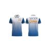 Camisa Polo Azul para Trabalhadores de Esportes e Lazer 2026 Impressão 3D Confortável Respirável Secagem Rápida Manga Curta Top Camisa Polo