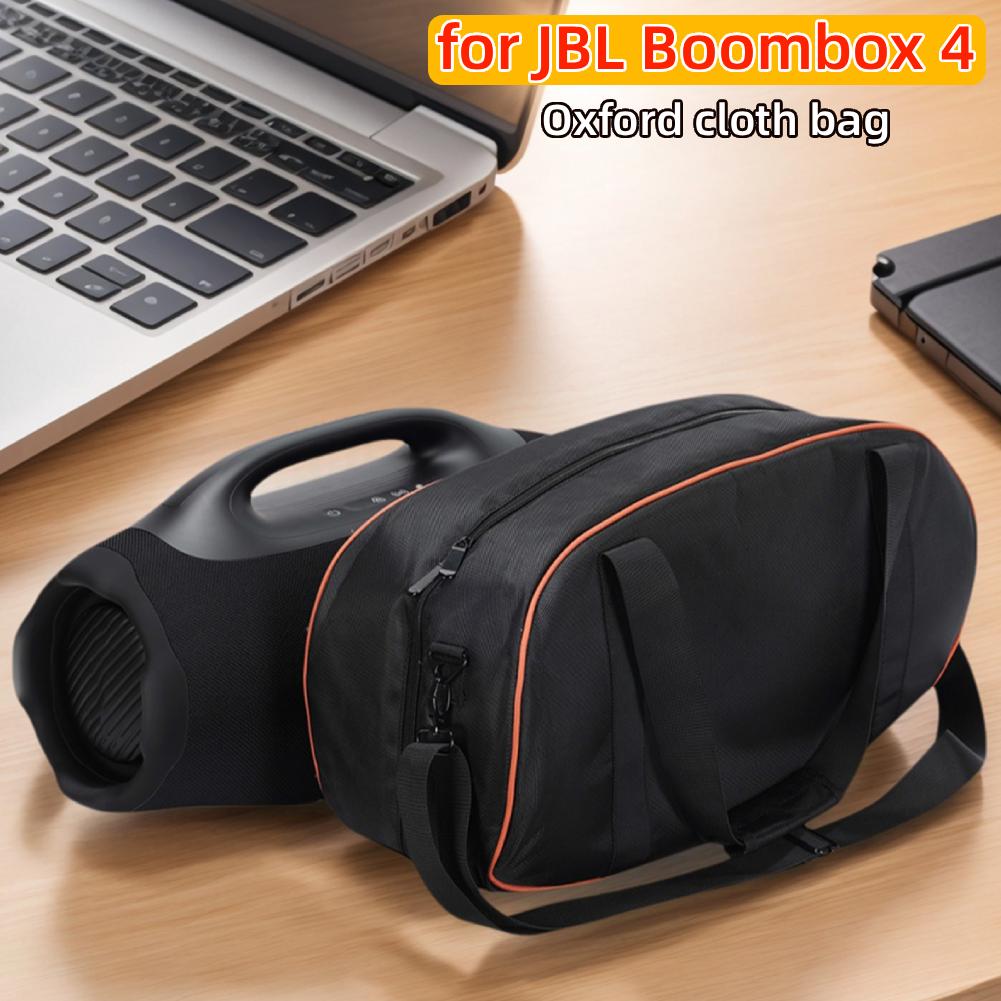 Protective Hard Case for JBL Boombox 4 Speaker Waterproof Hard Travel Case Shockproof with Shoulder Strap Replace Accessories