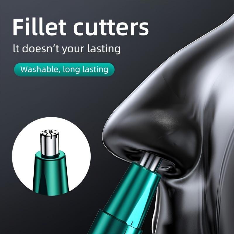 1PC Nasal hair trimmer USB rechargeable trimmer nasal hair electric shaver trimming nasal hair for men and women.