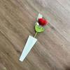 Handmade Crochet Flower Bouquet Knitting Wool Artificial Flower Crochet Heart Bouquet  Friends