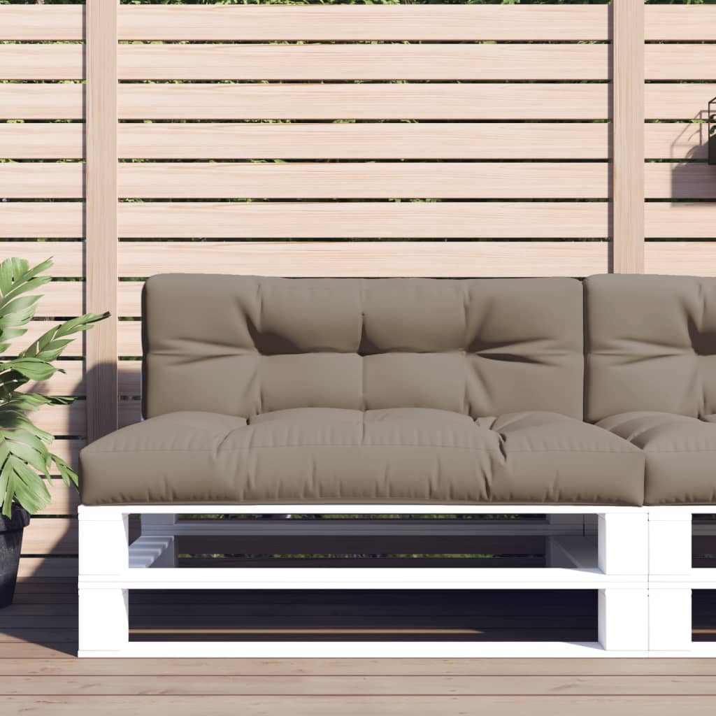 Vidaxl Poduszka Na Paletę, Taupe, 120X40X12 Cm, Tkanina