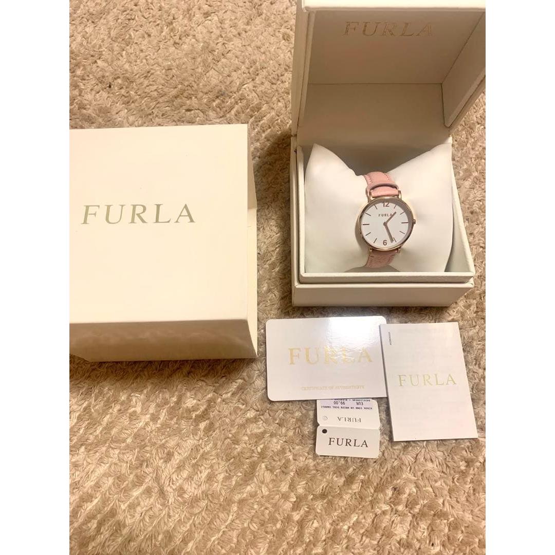 Used FURLA watch pink good condition