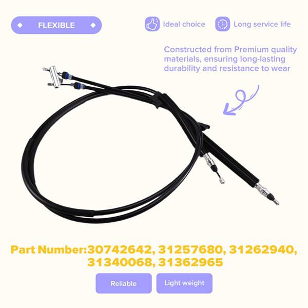 

Brake Cable for Volvo S40/V40 (Part Nos. 31362965, 31340068) None