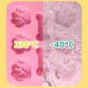 1pc-Dog Claw Bone Cake Mold 3D Silicone Mold, Pet Food Baking Mold