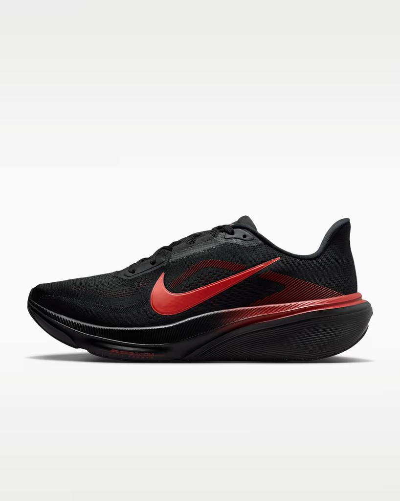 IB1873-007 Nike Pegasus 42 "Black/University Red" (Men's)