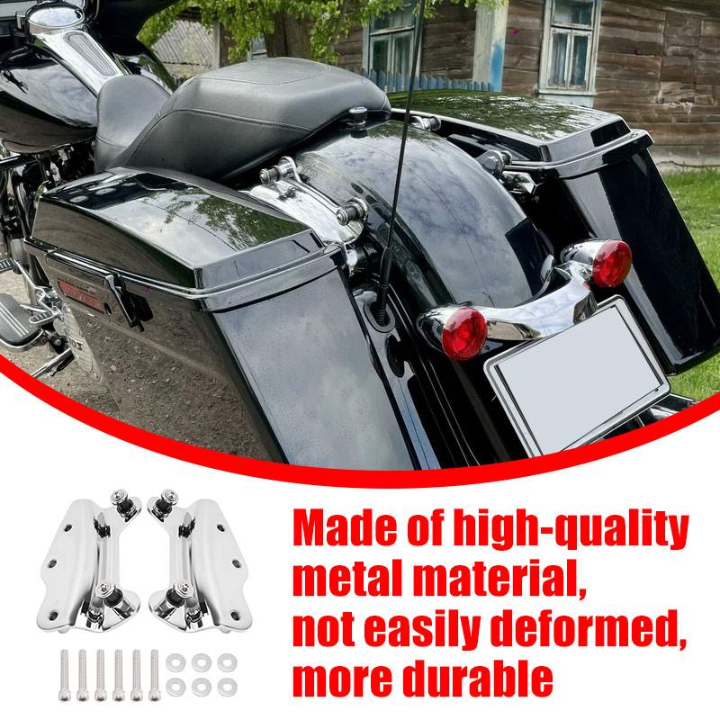 Motorcycle Chrome 4 Point Docking Hardware Kit For Harley Touring Road King Ultra Limited Road Glide Street Glide FLHT 2009-2013