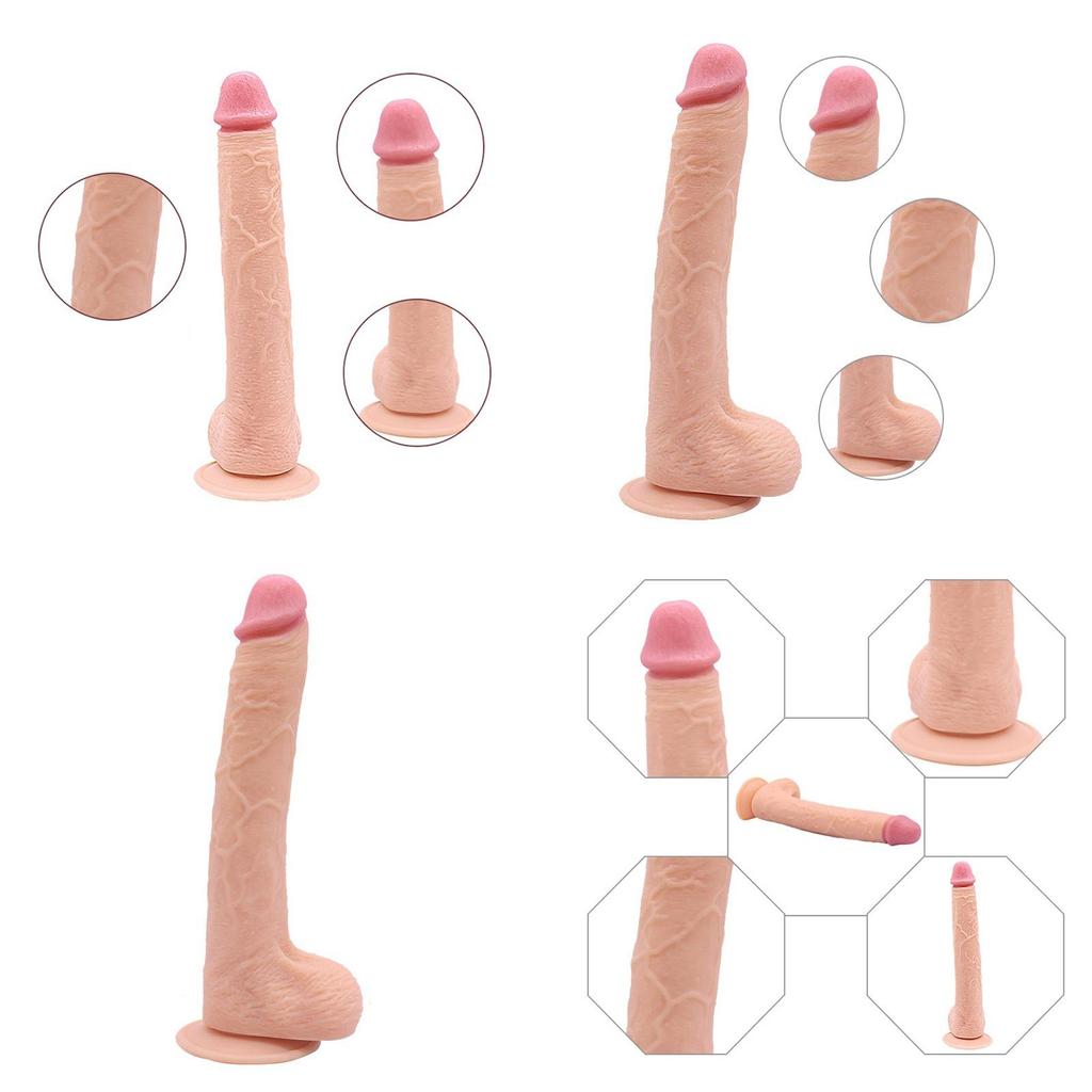 Exclusive Women's Product Big Dildo With Ultra-realistic Material For Intense Orgasms
