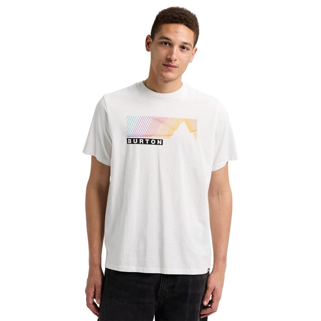 [Burton] Unisex Elmore Short Sleeve T-Shirt S STOUT WHITE