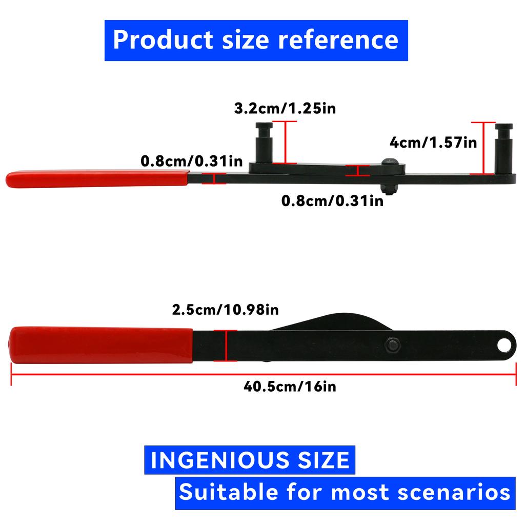 Universal Camshaft Pulley Holder Tool Holding Tool for GM Axle Pulley Fixing Tool Sprocket Tool Timing Gear Tooll Kit