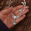 Stirn Sternenklar Glänzende Kopfkette Luxus Hanfu Kopfschmuck Kopfaccessoires