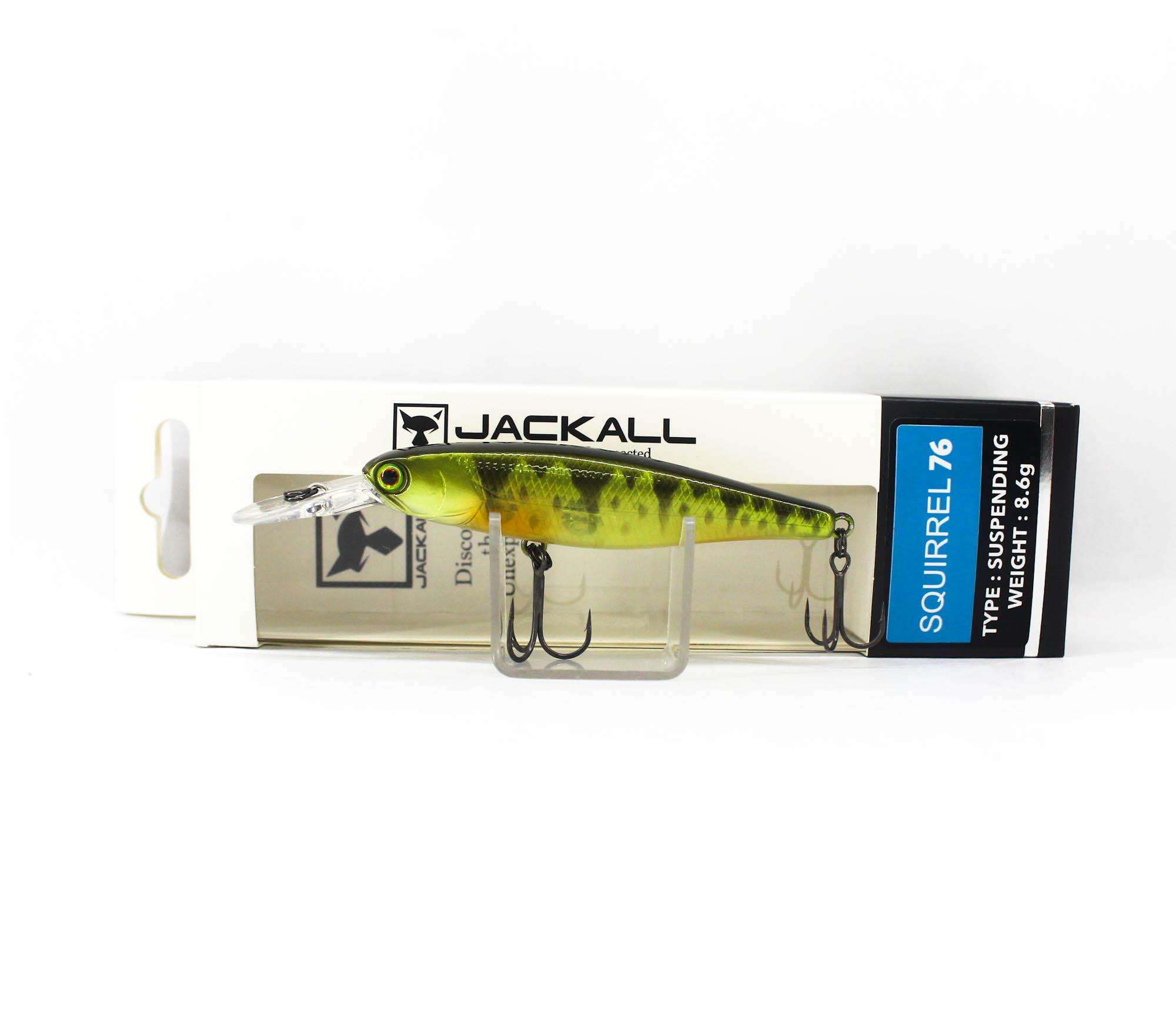 Jackall Squirrel 76SP Suspend Lure Ghost G Perch (9319)