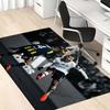 Football Game Scene Print Area Rug Non‑Slip Floor Mat Sport Fan Decor for Living Room Bedroom