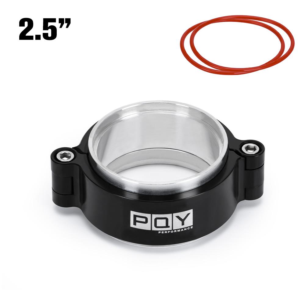 1 Piece 2.0  2.5  3.0  3.5  4.0  Clamp System Assembly Exhaust V-band Clamp For OD Exhaust/Intercooler Pipe/Turbo 2.5inch PQY LOGO