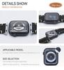 Heqi Preferential Applewatch Smartwatch Bands Unique Luxury Durable Soft Vintage Adjustable Genuine Leather  Parts Watch Strap