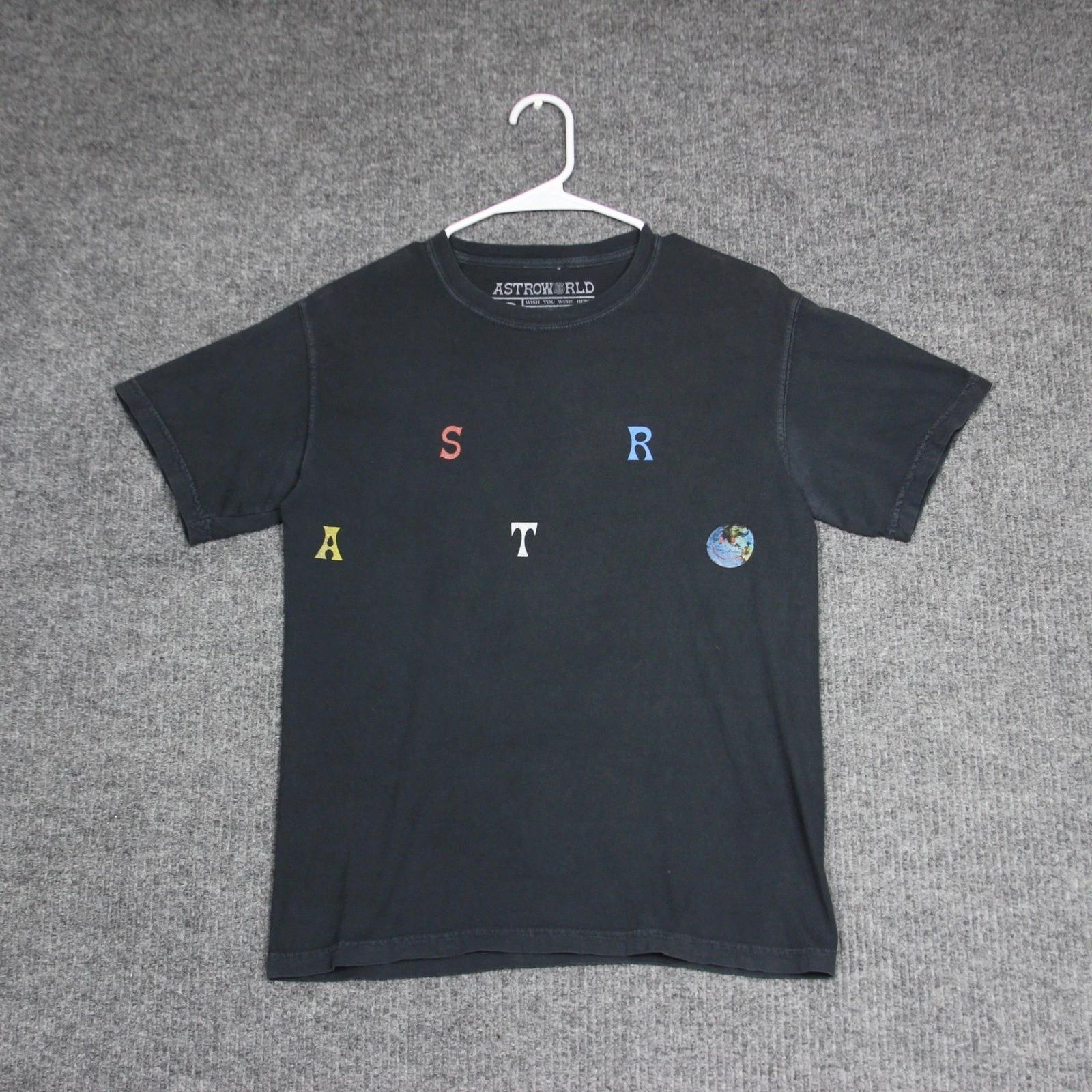 

Astroworld Wish You Were Here T Shirt Black Mens Size S Cactus Jack XL