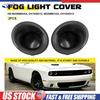 Fog Light Cover Set For For 2015- Dodge Challenger Driver And Passenger Side