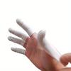 20/200pc Rubber Finger Protector Covers Wear-Resistant Highly Elastic Anti-Slip Latex Finger Cots for Electronics Medical Protec 5