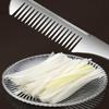 Stainless Steel Green Onion Shredder, Vegetable Slicer With Comfort Grip Multi-Functional Kitchen Tool For Onion, Carrot, Potato