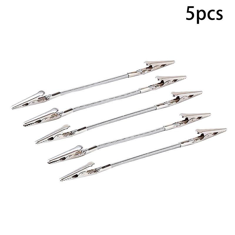 1/5/10 Pack Multi-Purpose Alligator Clip Double-Ended Hose Diy Memo Card Photo Picture Note Clip Office Accessories