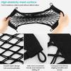 2pcs Universal Small Cargo Net, Elastic Car Organizer Net Pocket RV Netting Pouch Bag, for Trunk RV Boat Storage Mesh Pocket Nets Home Auto Cargo