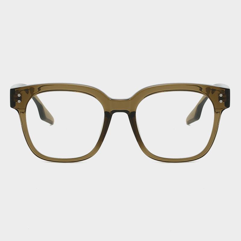 1112 Large Frame Una. C Anti-Blue Flat Glasses Men'S Myopia Glasses Frame Tr90 Glasses