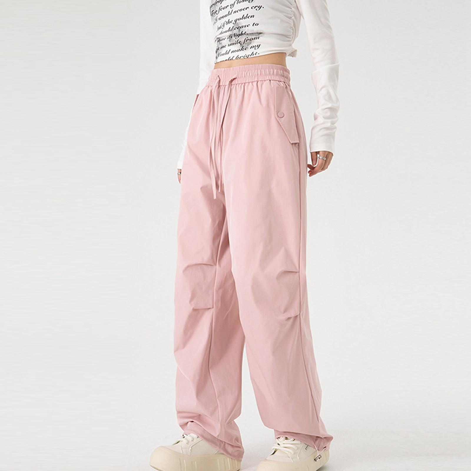 

Быстросохнущие брюки для активного отдыха, летние тонкие эластичные брюки Charge, женские дышащие брюки для походов, свободные спортивные брюки XL розовый