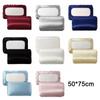 2pcs Satin Silk Sleeping Pillowcase Solid Color Pillow Cover  Pillow Protector