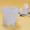 3D-Form Silikon Katze Form Wiederverwendbare Gelee Schüssel Langlebige Kuchenform Küchengebrauch