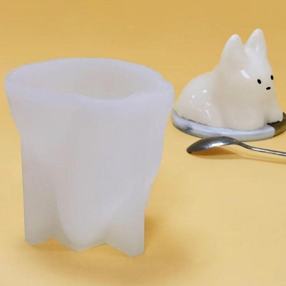 3D-Form Silikon Katze Form Wiederverwendbare Gelee Schüssel Langlebige Kuchenform Küchengebrauch
