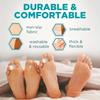 Reusable Hammer Toe Straightener, Toe Splints Cushions Bandages, For Correcting Crooked & Overlapping Toes Protector