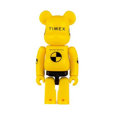 Unisex-Uhr Timex TIMEX Bearbrick Timex 170. Jahrestag Gelb Kunststoff [TIMEX] BE@RBRICK 100% 100% TXBR100-YL [Produkt]
