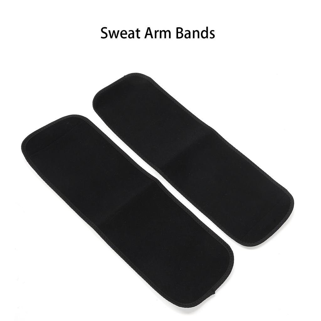 2pcs Sweat Arm Bands Trimmer Sauna Arm Slimmer Shaper Compression Sleeves Wraps