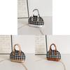 Shell Bag For Kids With Pu Material And Color Block Design For Daily Use