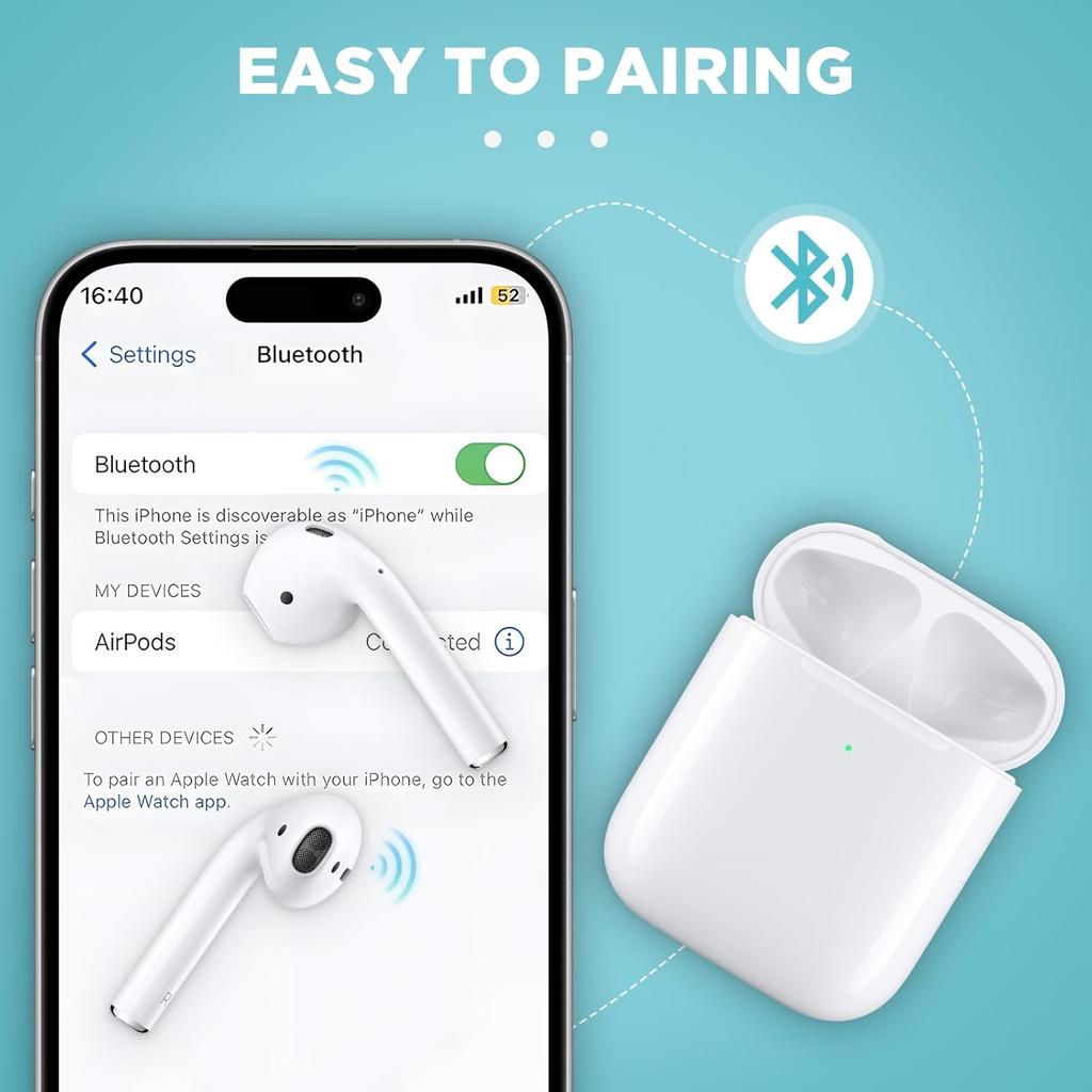 Single Replacement L Earbud for AirPods 1 gen, Only for AirPod 1 Left Model A1722, Left Airpod Replacement 1st gen with a Complimentary Magnetic