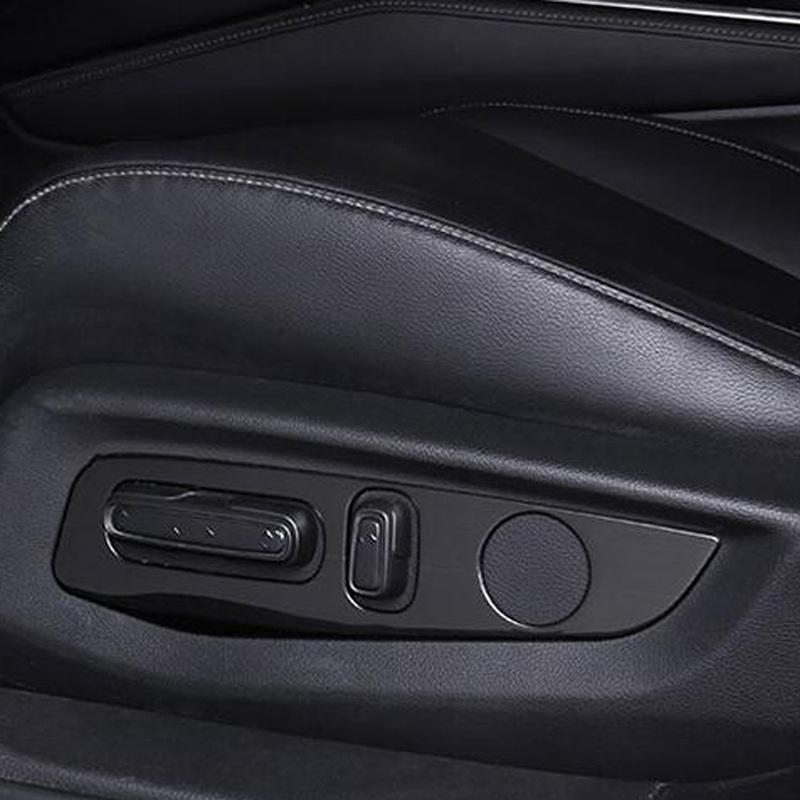 Car Seat Adjustment Panel Decor Trim Cover Stainless Steel Frame For Honda Accord 11th  2024 Auto Interior Accessories