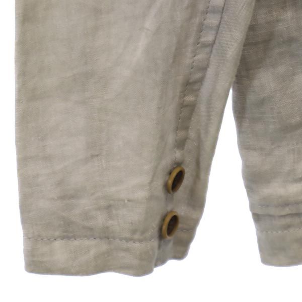 Y's Made in Japan Linen tailored jacket 1 gray Men's Used