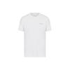 Solid Color Letter Logo Print Short Sleeve T-Shirt Men Tops White 8NZT91-Z8H4Z-1100