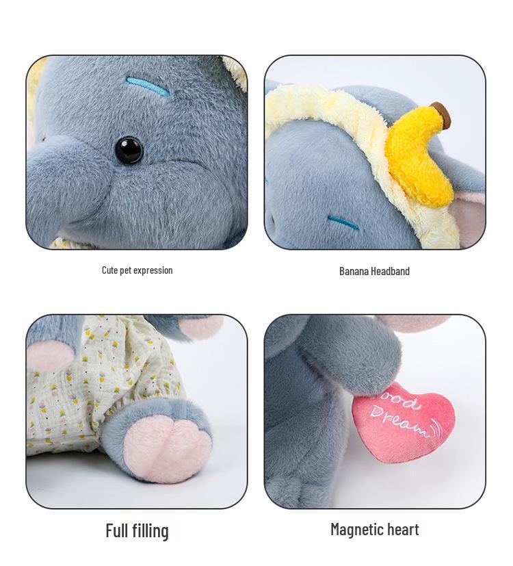Little Elephant Plush Toy - Infant Sleep Comfort & Birthday Gift