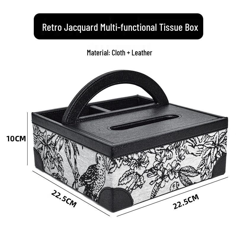 Mi Ling Retro Printed Tissue Box