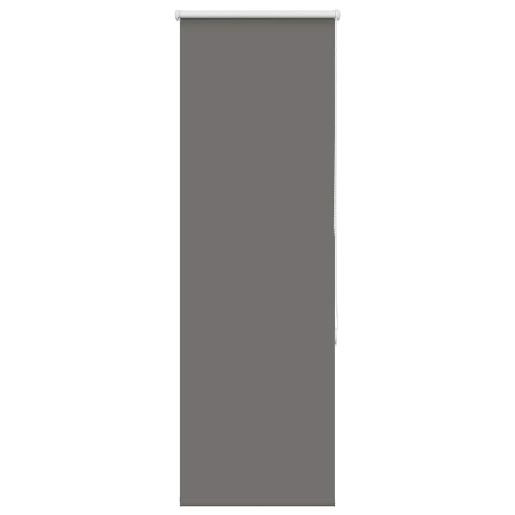 Blackout Roller Blind Grey 50x175 cm Fabric Width 45.7 cm Polyester