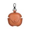 Business Leather Earphone Case For Samsung Galaxy Buds4 / 4 Pro, PU Leather Shockproof Protective Cover with Hook