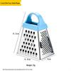 Stainless Steel 4-inch Mini Four-Sided Multi-functional Grater for Ginger and Cheese