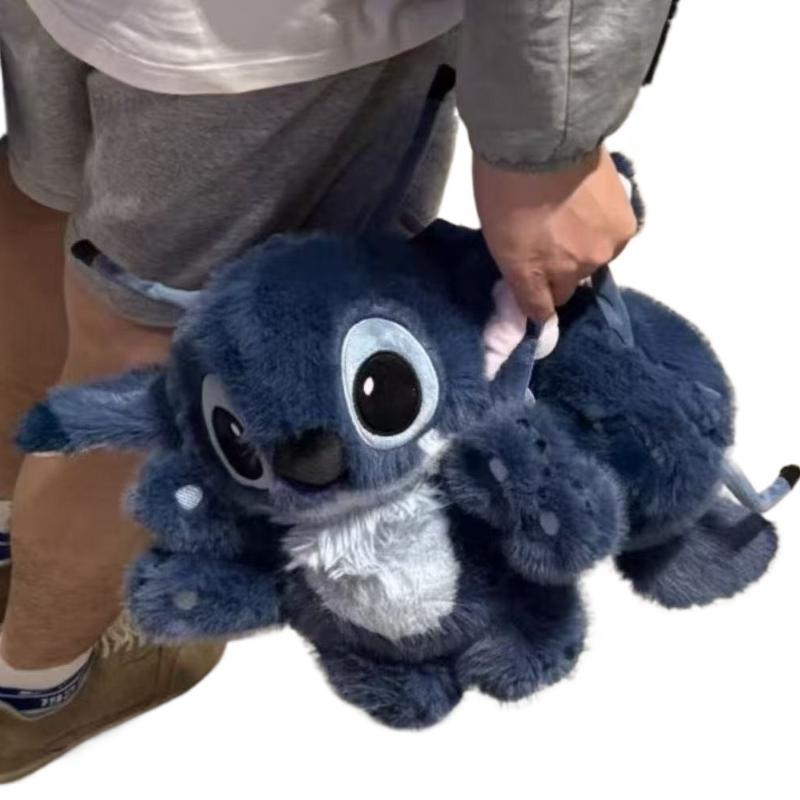 Heiß verkaufende neue Stitch Plüschpuppe Spielzeug Niedliche Cartoon-Stitch mit vier Händen und Tentakeln Stofftiere Plüsch Weiche Puppe Spielzeug Geschenk