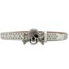 Rhinestone Belt Skull Belt Men Inlaid with Diamond Rivets Fashion Trend Punk Belt Men