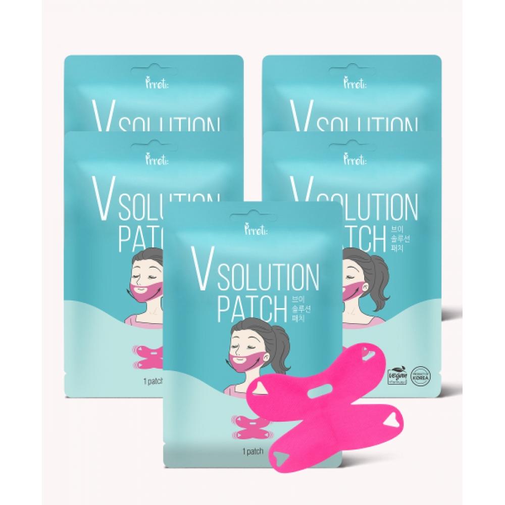 Патчи Prreti V Line Solution 1 упаковка 5 штук NONE