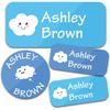 Trees 140Pcs Custom Waterproof Name Tags Stickers Cartoon Style Nakrjki Na Ubrania Imieautocollants Personnalisés Prenom