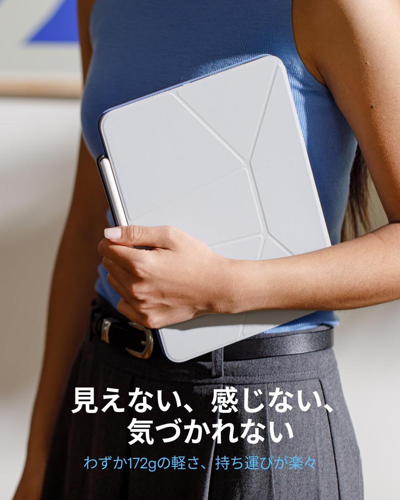 MOFT Dynamic Folio iPad mini 7 Case A17 and iPad mini 6 Case iPad Stand with Landscape Portrait Powerful iPad Cover [Official Retailer] (7th