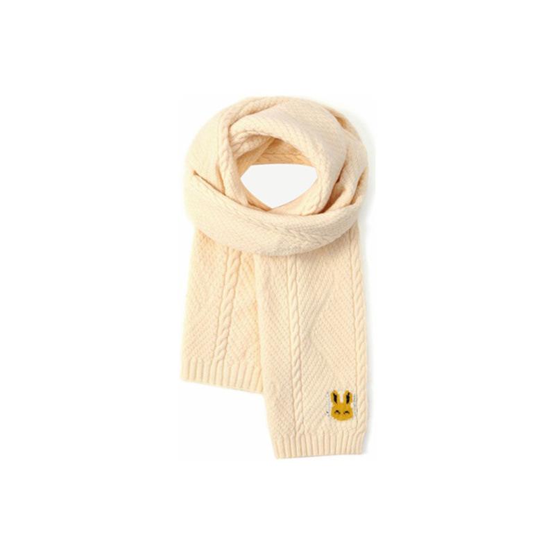 Red scarf cartoon rabbit season thickened warm scarf Christmas gift fashionable versatile student couple