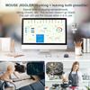 2 in 1 USB / Type-C Mouse Jiggler Portable Mini Mouse Mover, Driver-Free for Computers, Laptops